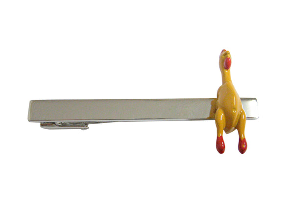Rubber Chicken Design Square Tie Clip