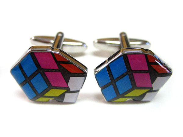 Rubix Cube Cufflinks