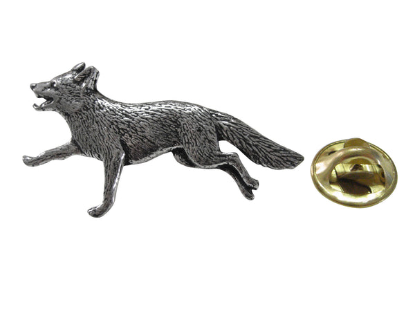 Running Fox Lapel Pin