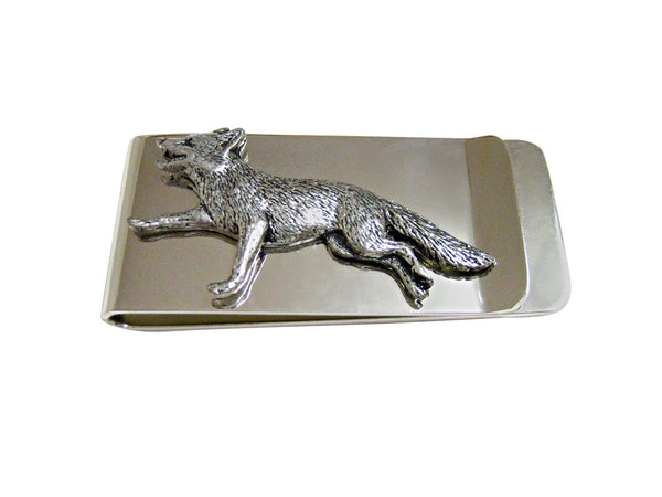 Running Fox Money Clip