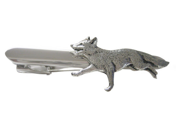 Running Fox Tie Clip