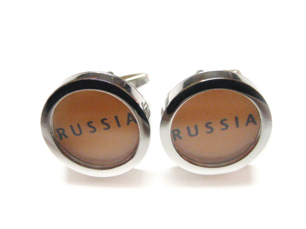 Russia Map Cufflinks