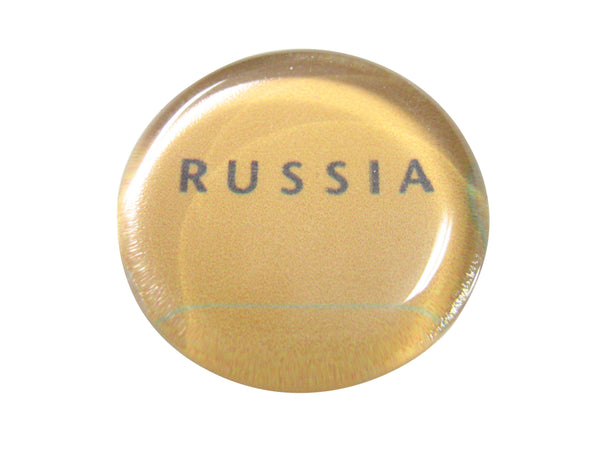Russia Map Pendant Magnet