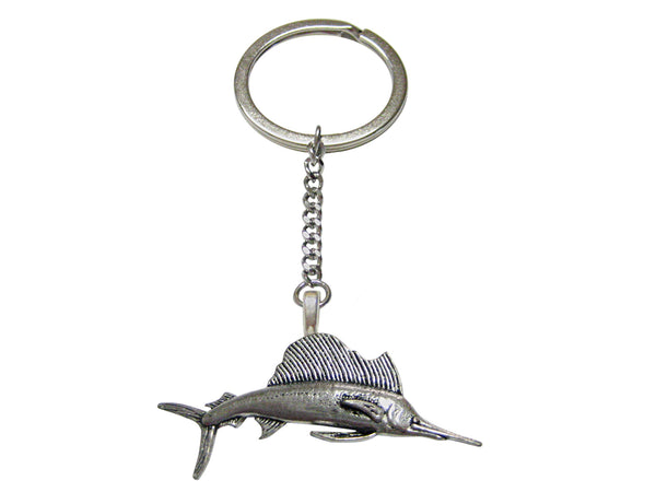 Sail Fish Pendant Keychain
