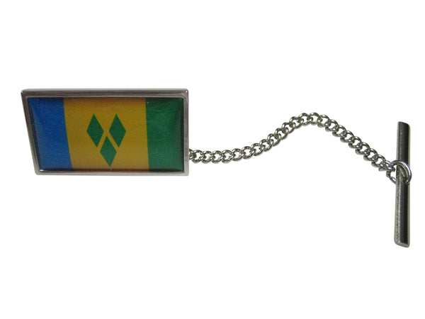 Saint Vincent And The Grenadines Flag Tie Tack