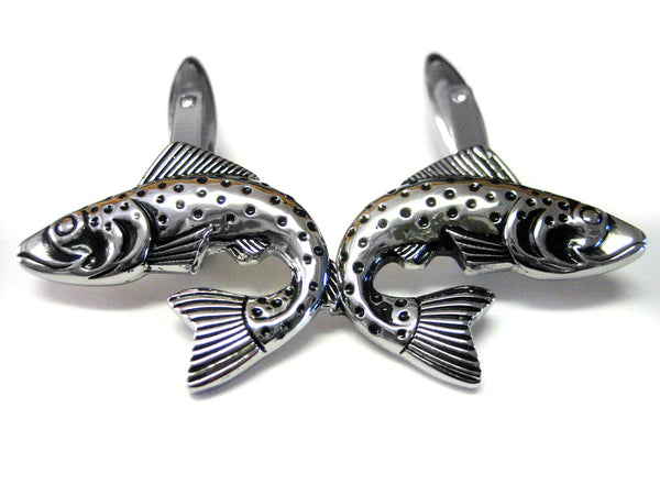 Salmon Cufflinks