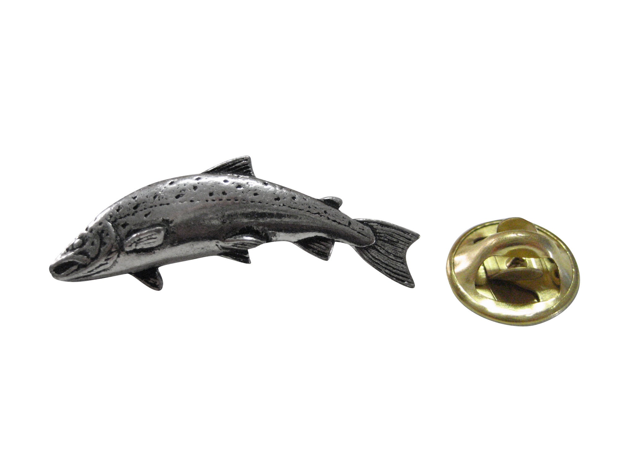Darwin Fish Lapel Pin Badge
