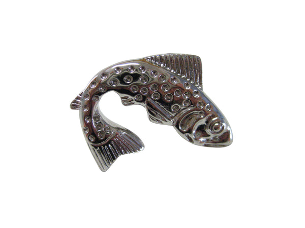 Salmon Lapel Pin