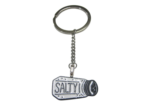 Salty Salt Pendant Keychain