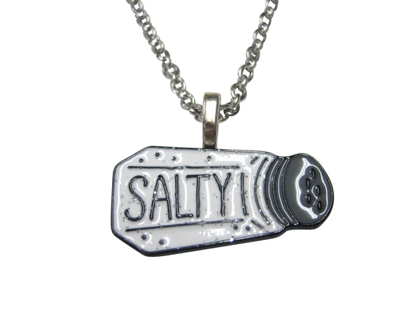 Salty Salt Pendant Necklace