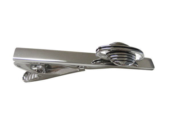 Saturn Planet Tie Clips