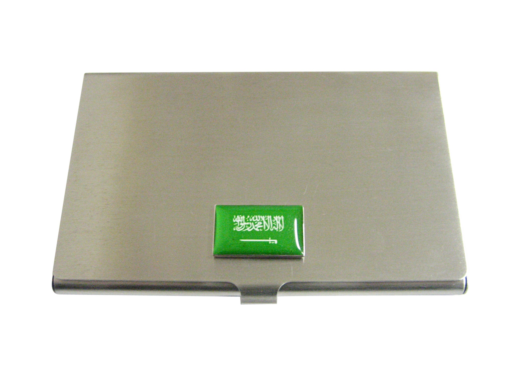 Saudi Arabia Flag Business Card Holder