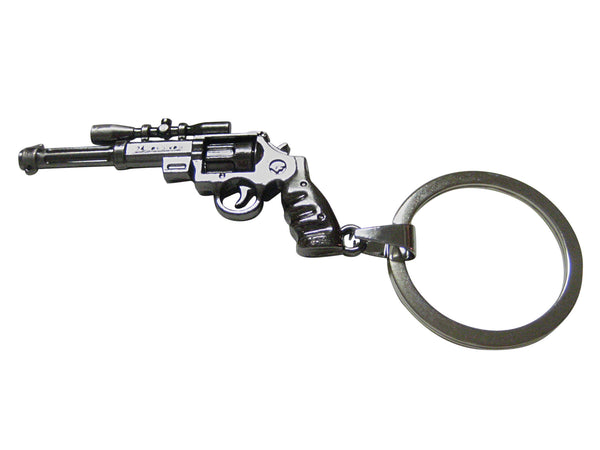 Scoped Handgun Pendant Keychain