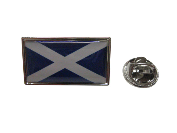 Scotland Flag Design Lapel Pin