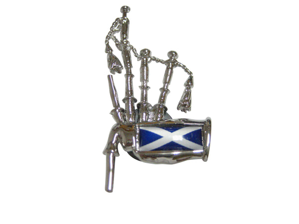 Scotland Flag Scottish Bag Pipes Music Instrument Magnet