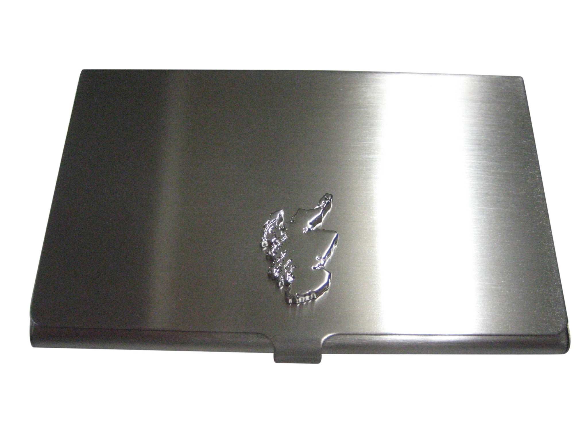 Scotland Map Shape Business Card Holder