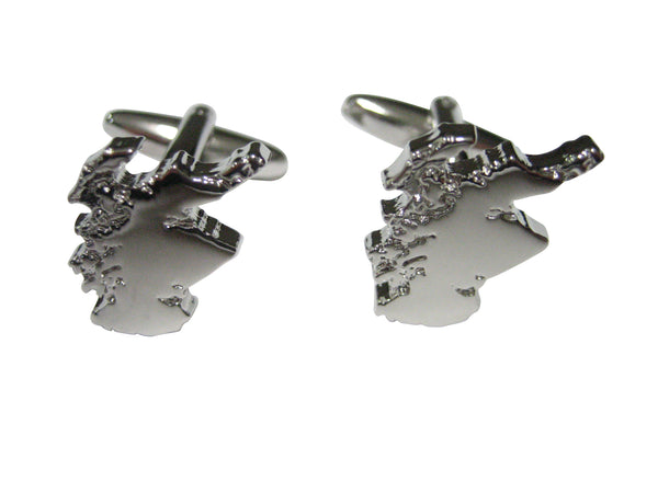 Scotland Map Shape Cufflinks