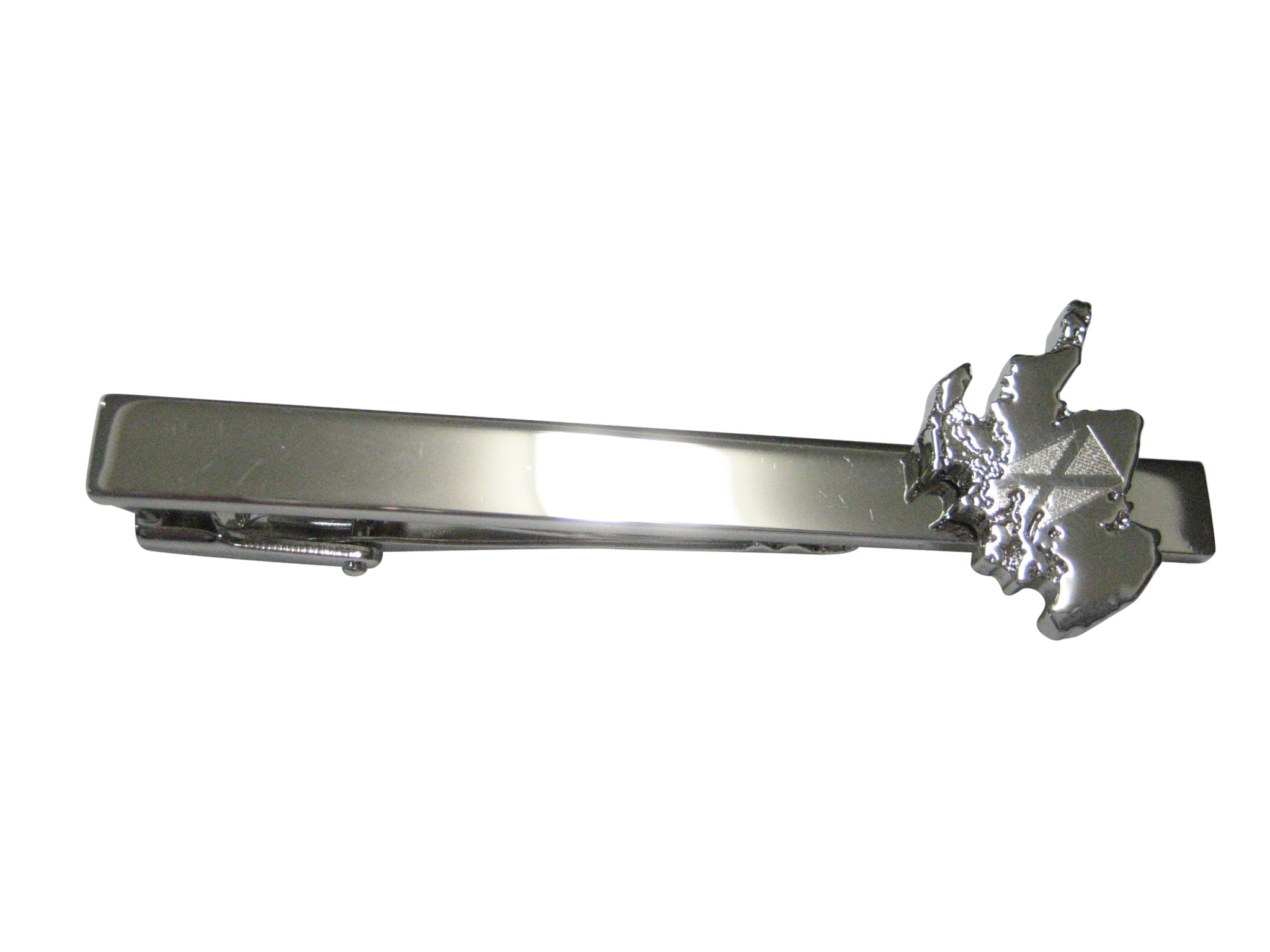 Scotland Map Shape and Flag Design Tie Clip