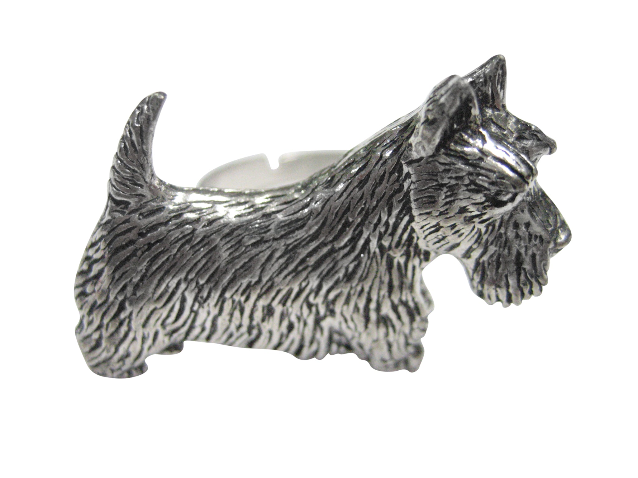 Scottish Terrier Dog Adjustable Size Fashion Ring