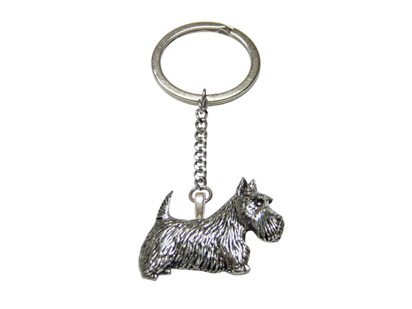 Scottish Terrier Dog Pendant Keychain