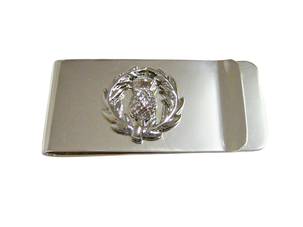 Scottish Thistle Money Clip
