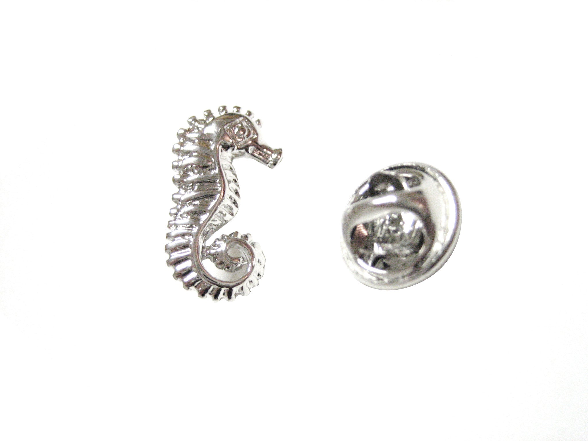 Sea Horse Pendant Lapel Pin