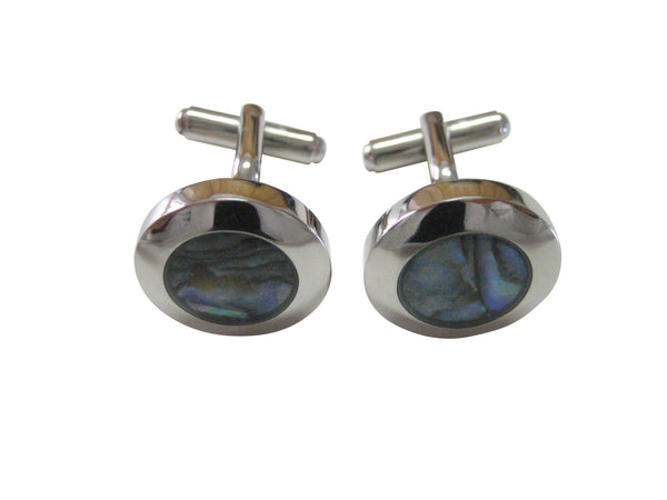 Round Shell Design Cufflinks