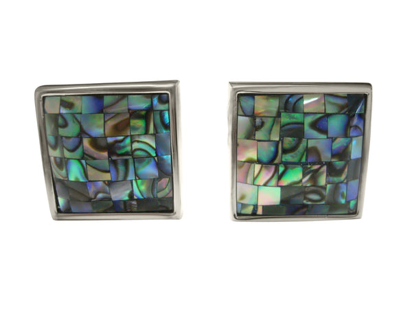 Shell Mosaic Cufflinks