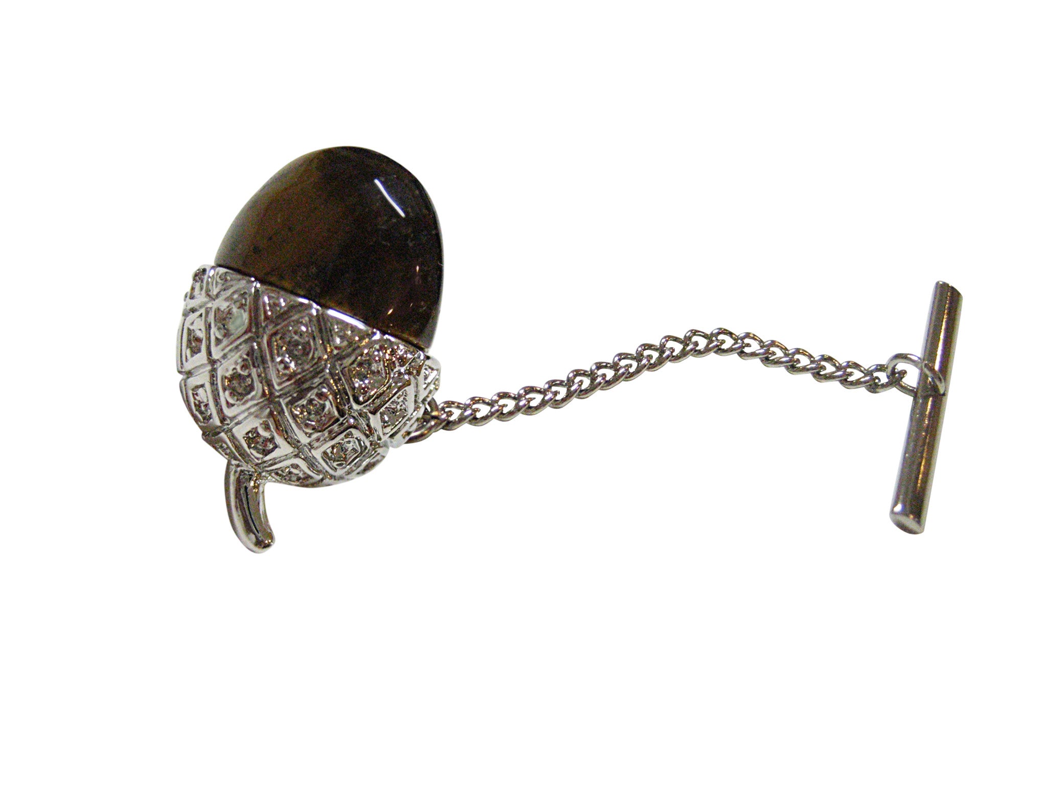 Shiny Acorn Tie Tack