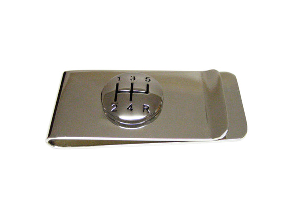 Shiny Gear Shift Money Clip
