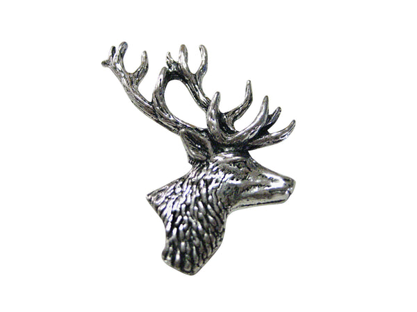 Side Facing Stag Deer Head Magnet