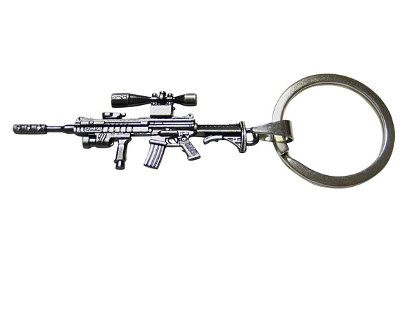 Sig Scope Rifle Pendant Keychain