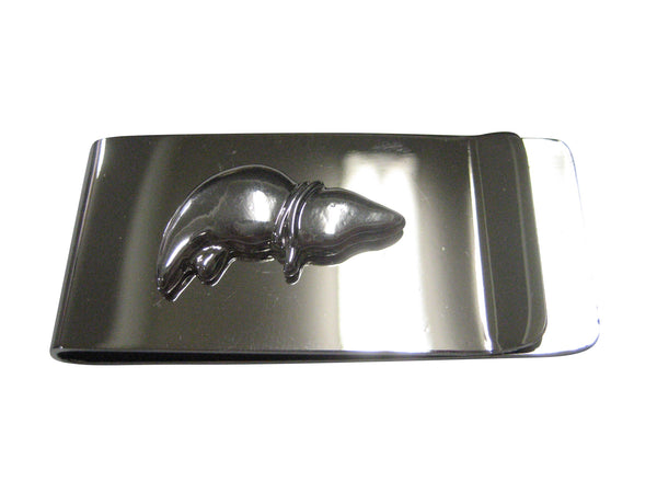 Silver Toned Anatomical Medical Hepatologist Liver Money Clip