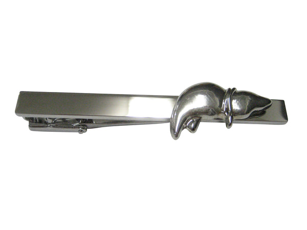 Silver Toned Anatomical Medical Hepatologist Liver Tie Clip