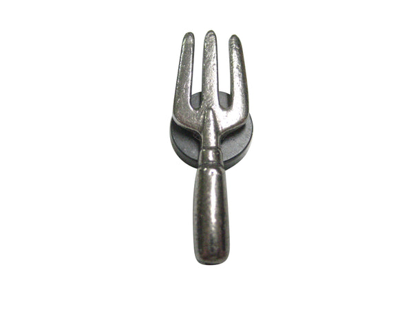 Silver Toned Gardening Fork Magnet