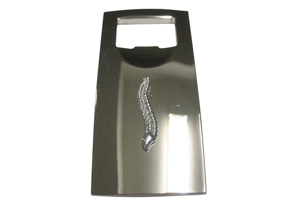 Silver Toned Medical Anatomical Cervical Vertebrae Bone Bottle Opener