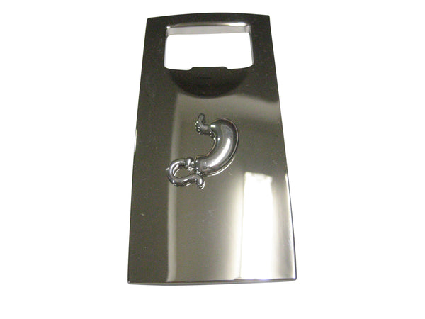 Silver Toned Medical Anatomy Stomach Gastroenterology Bottle Opener