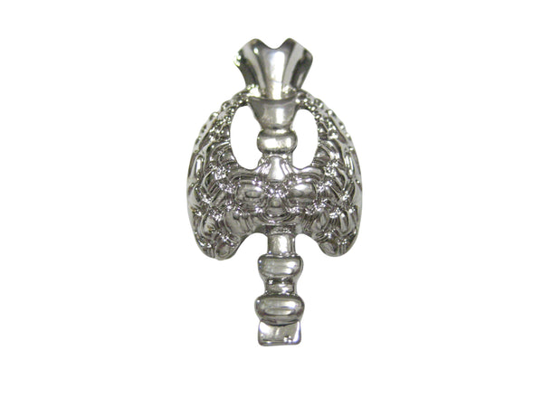 Silver Toned Medical Endocrinology Symbol Magnet