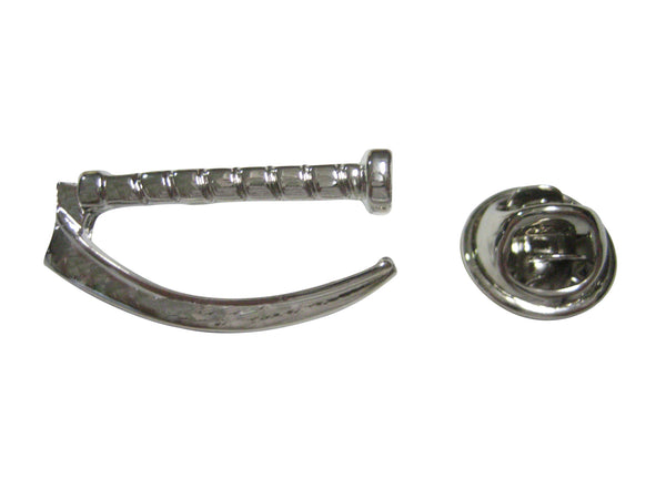 Silver Toned Medical Laryngoscope Lapel Pin