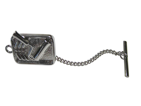 Silver Toned Painting Roller in Tray Painter Tie Tack