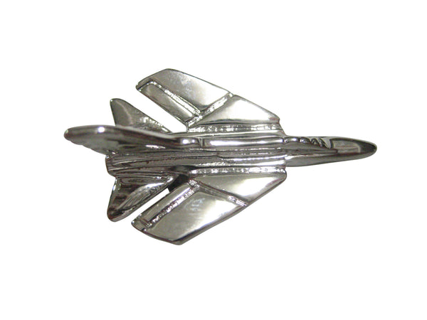 Silver Toned Royal Air Force Tornado Jet Airplane Magnet