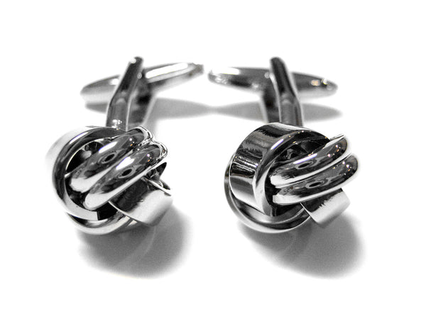 Silver Knot Cufflinks