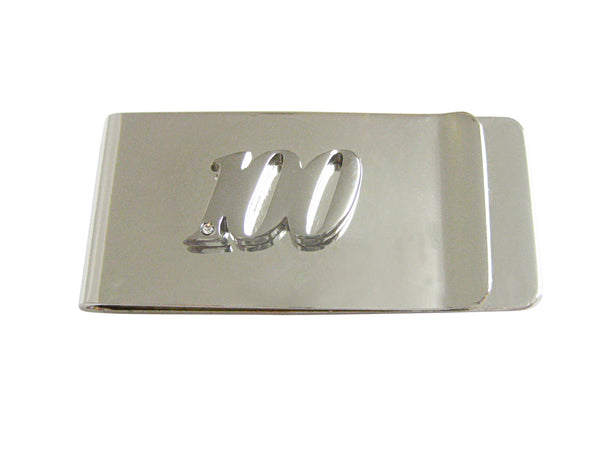 Silver Toned 100 Years Money Clip