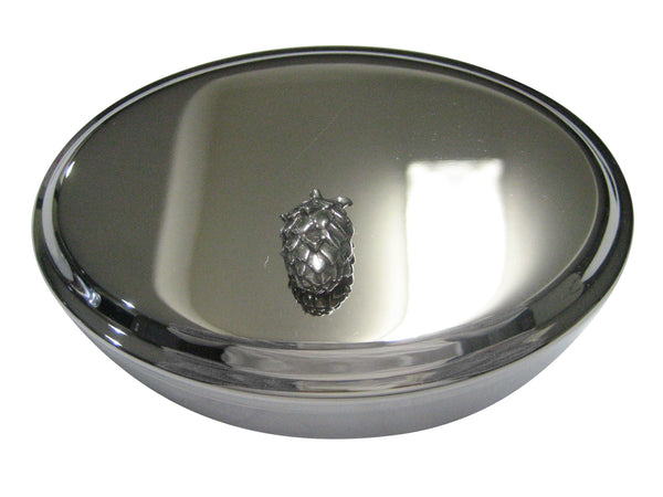 Silver Toned Brewing Beer Hops Jewelry Box