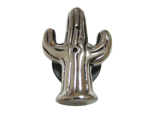 Silver Toned Cactus Plant Pendant Magnet