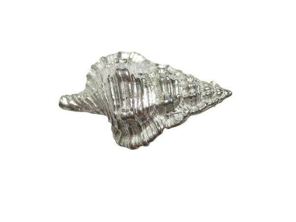 Silver Toned Conch Shell Magnet
