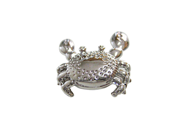Silver Toned Crab Magnet