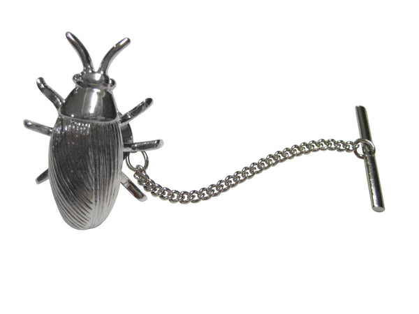Silver Toned Creepy Bug Insect Tie Tack