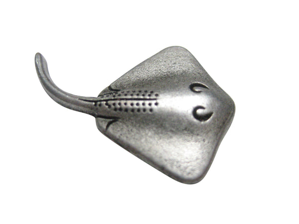 Silver Toned Cute Sting Ray Magnet