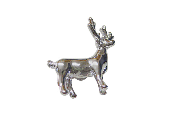 Silver Toned Deer Magnet